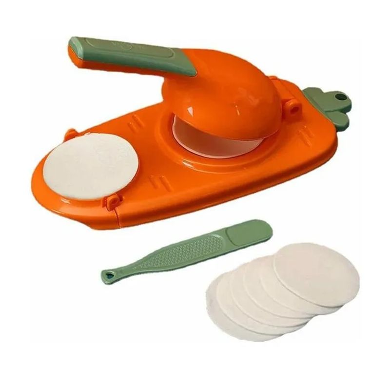 GENERICO - Prensa Manual Maquina Empanadas Dumpling Pasteles 2 En 1