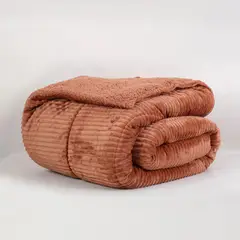 CANNON - Plumón Mashini Coral Sherpa Super King Café