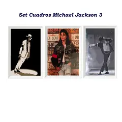 DECORACION CREATIVA - Set Cuadros Michael Jackson 3
