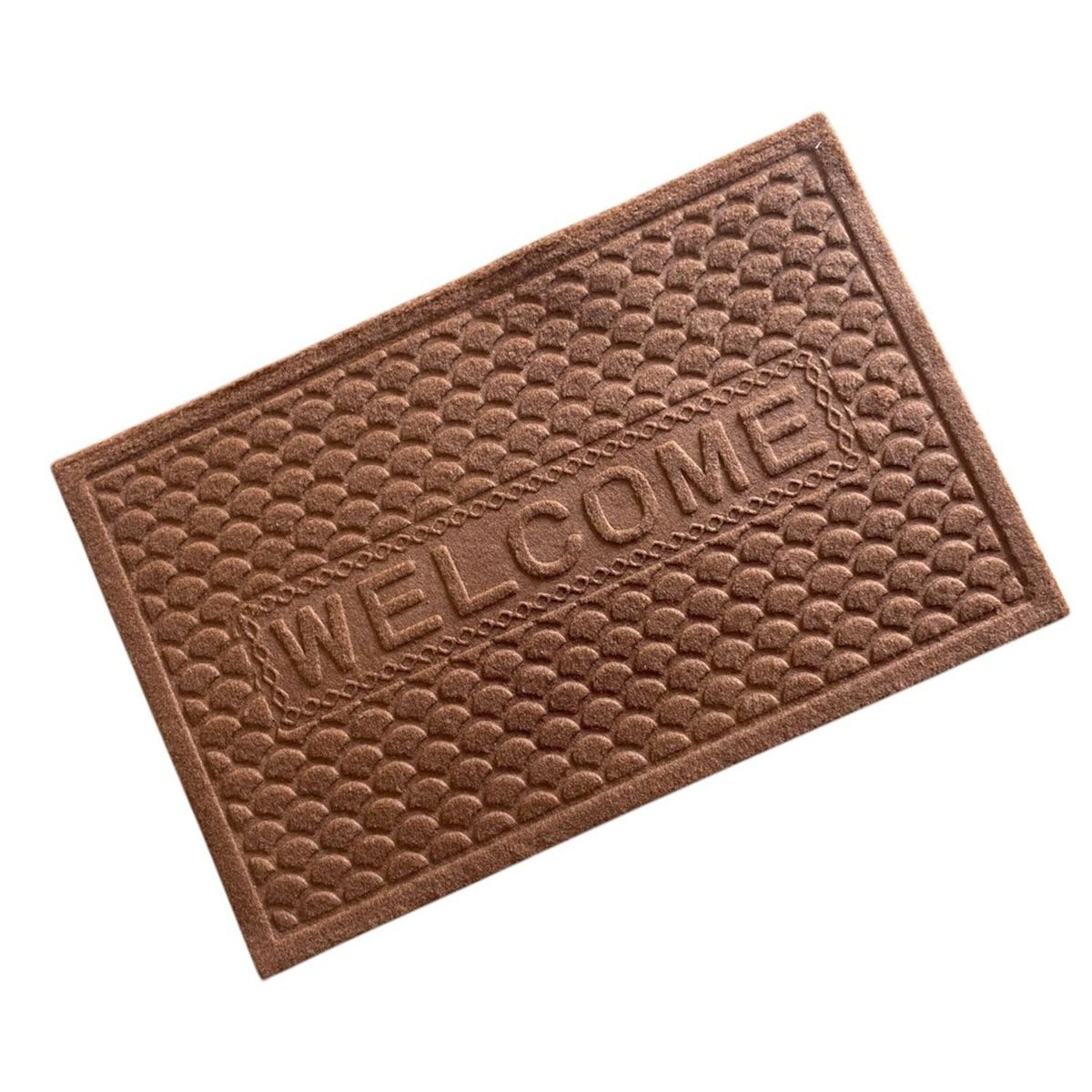 GENERICO - alfombra tapete limpiapies para entrada exteriores welcom