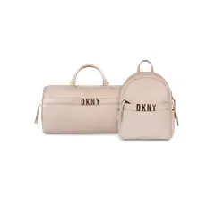 DKNY - PACK Bolso + Mochila IMPRESSIONIST beige Donna Karan