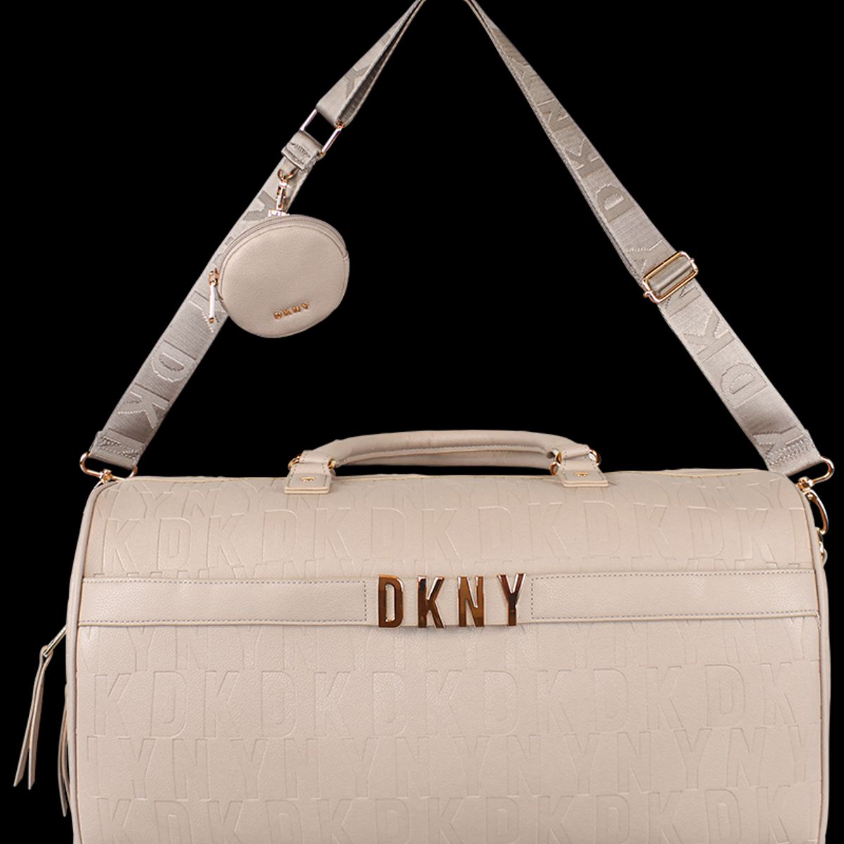 DKNY - PACK DKNY Bolso + Mochila IMPRESSIONIST beige Donna Karan