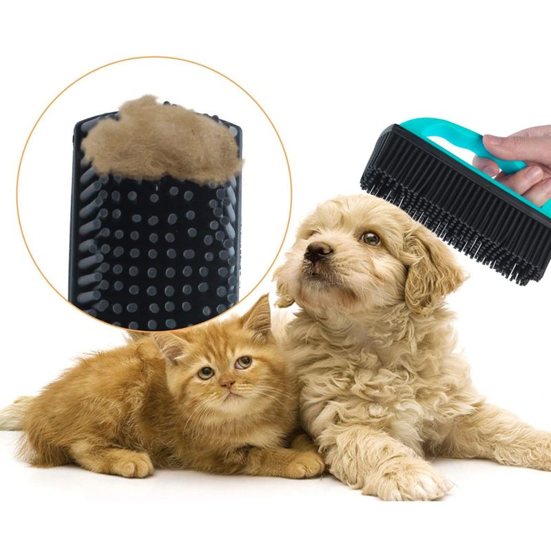 GENERICO - Cepillo de Goma para Eliminar Pelusas de Mascotas