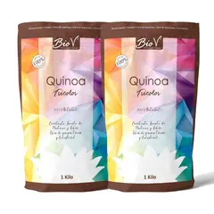 BIOV - Pack x 2 Quinoa Tricolor 1kg Bio V