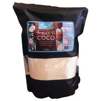 Harina de Coco 1 Kg Sin Gluten Natural Baja en Carbohidratos Bio V