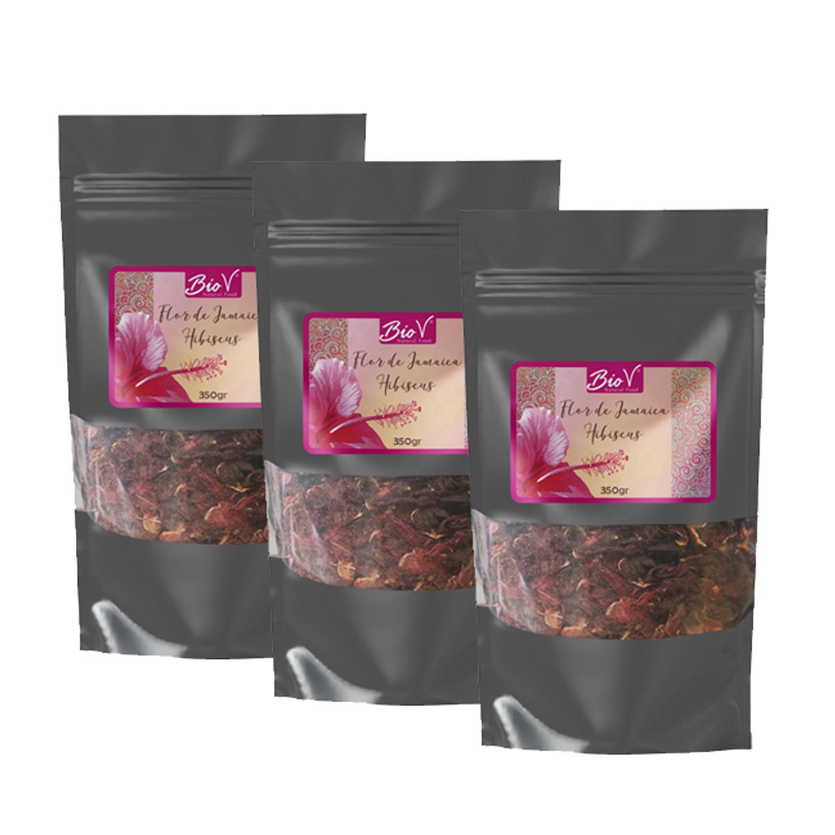 BIOV - Flor De Jamaica Flor De Hibiscus Infusión 1kg Bio V.