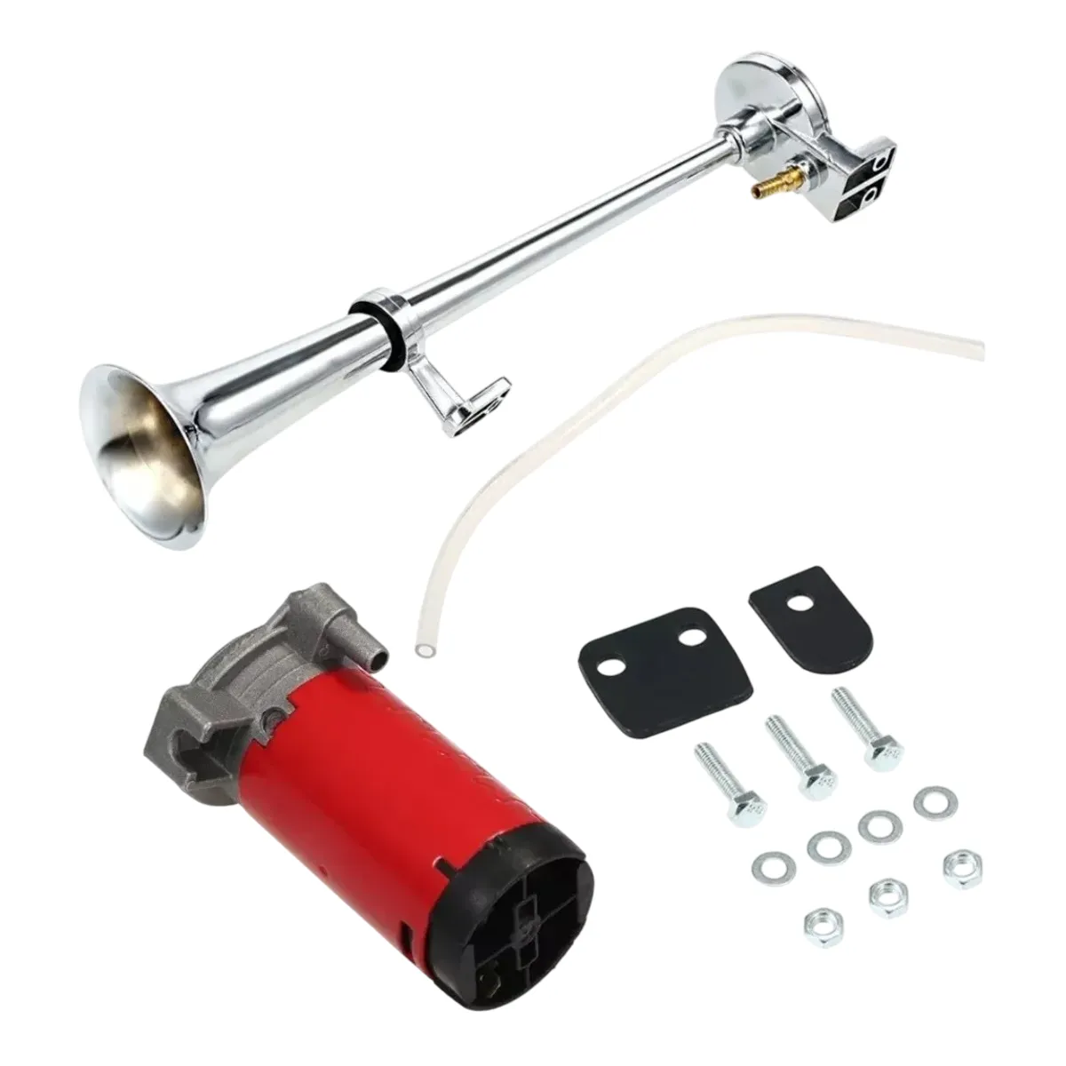 GENERICO - Bocina De Aire 12v 1 Trompeta Auto Camión Micro 45cm Sirena