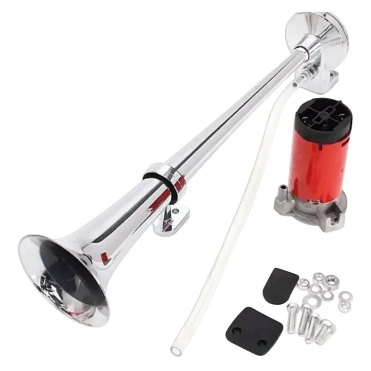 GENERICO - Bocina De Aire 12v 1 Trompeta Auto Camión Micro 45cm Sirena