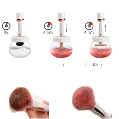 GENERICO - Limpiador Eléctrico Brochas Maquillaje
