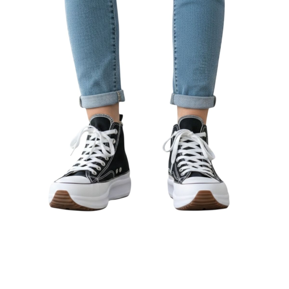 HERIEL - Zapatilla De Lona Con Caña