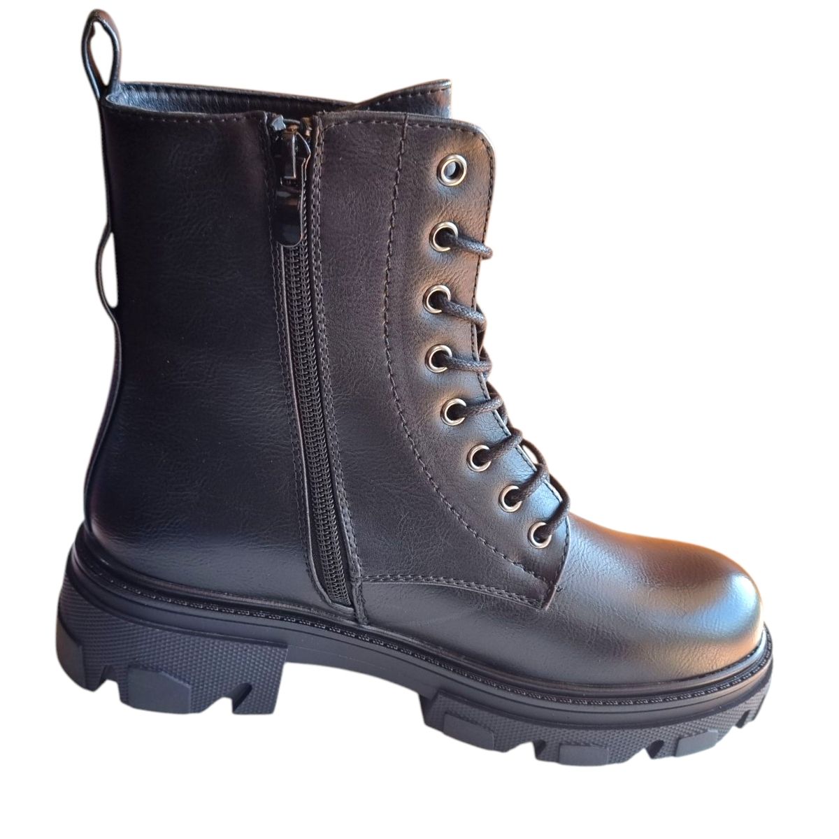 HERIEL - Botín Combat Impermeable Con Chiporro.