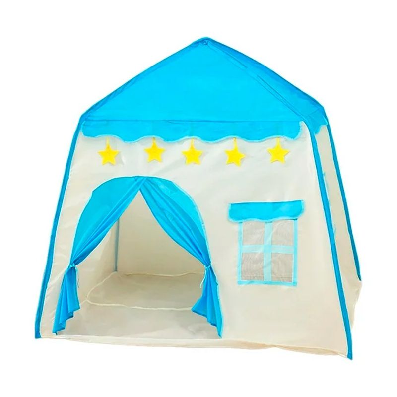 GENERICO - Tienda De Juegos Carpa Plegable Para Niños Castillo Azul