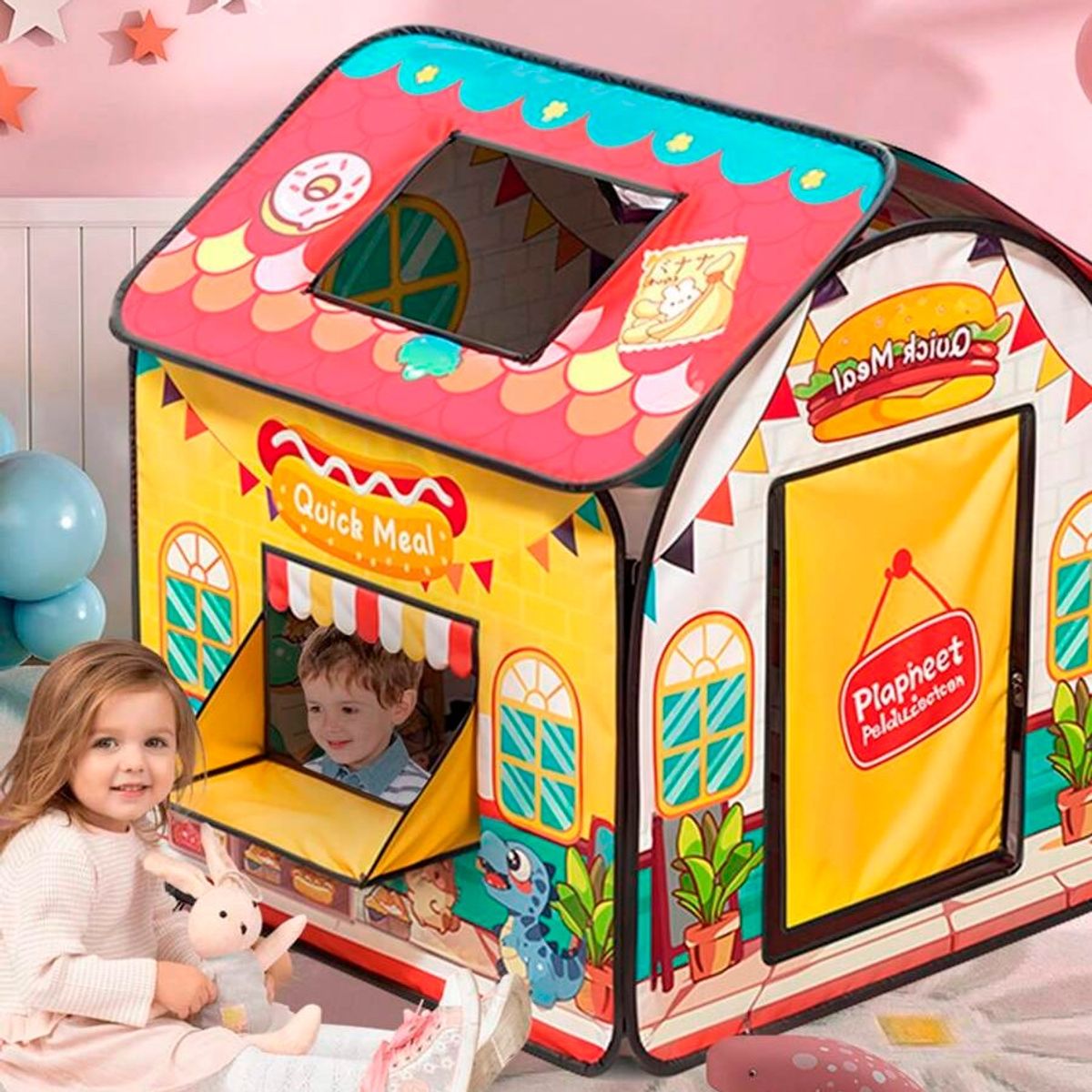 GENERICO - Carpa Casita Tienda Para Niños Portátil Juguete Infantil