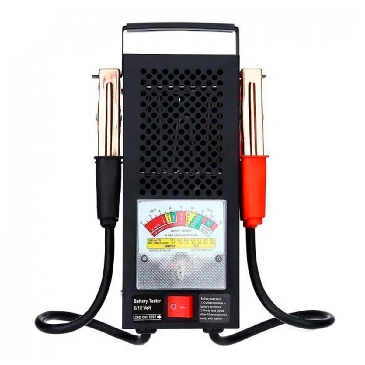 GENERICO - Probador Analógico De Baterías 6V Y 12V 100A