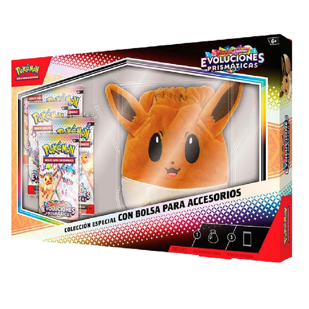 POKEMON - TCG Pokémon Prismatic Evolutions Accessory Pouch Español
