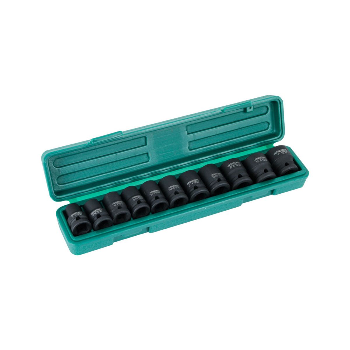 JONNESWAY - Juego Dados de Impacto Jonnesway de 1/2 en pulg. - 11 piezas