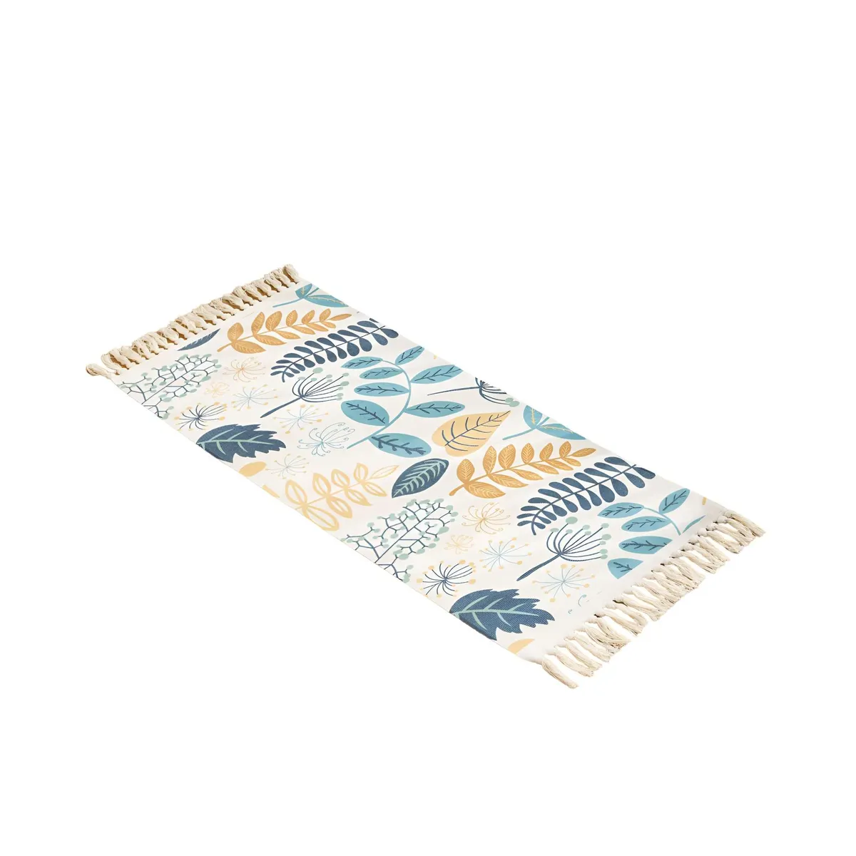 GENERICO - Alfombra de Lino 60x90 cm para Bajada de Cama  V8