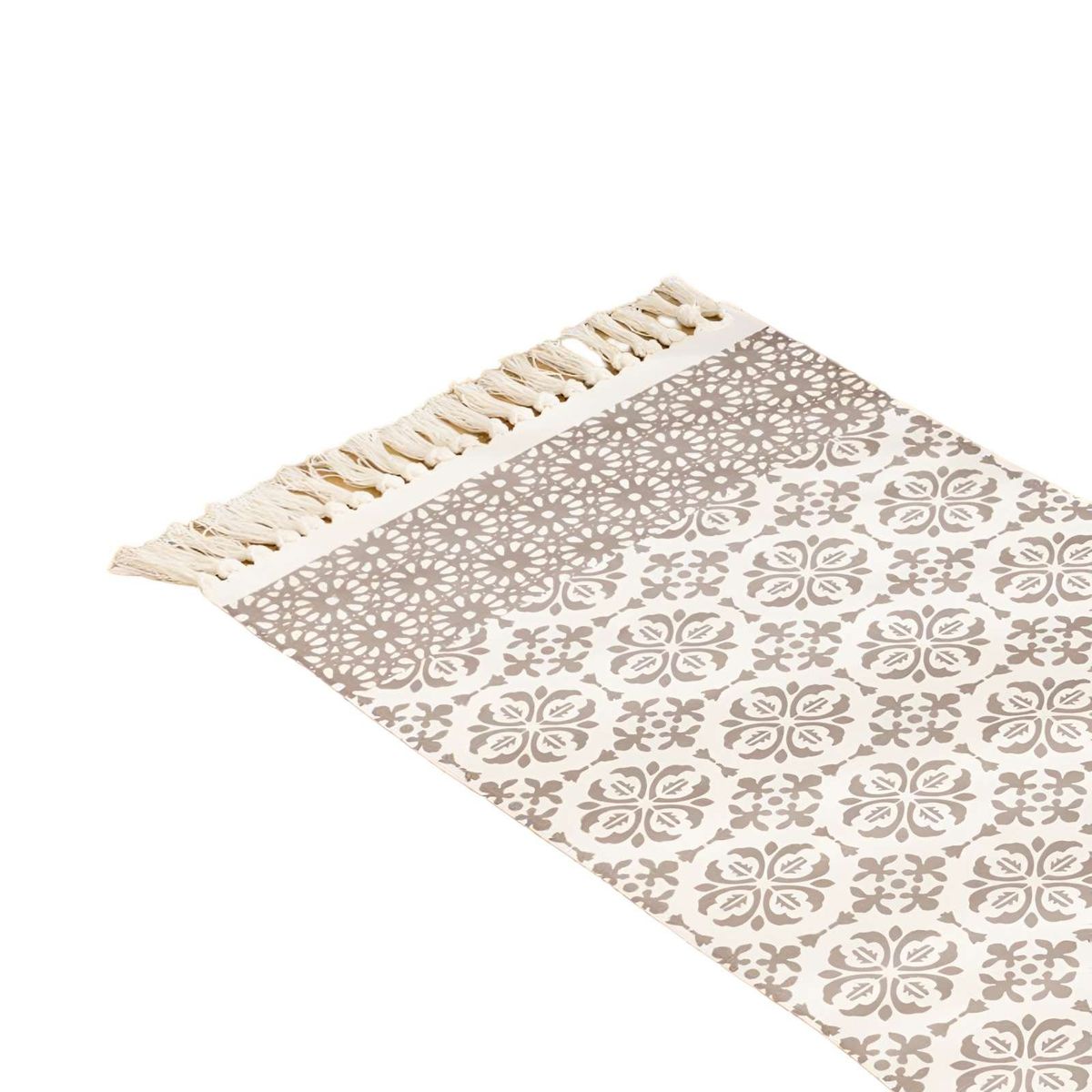 GENERICO - Set de 2 Alfombras de Lino 60x90 cm para Bajada de Cama  V16