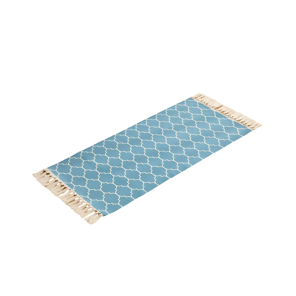 GENERICO - Set de 3 Alfombras de Lino 60x90 cm para Bajada de Cama  V3