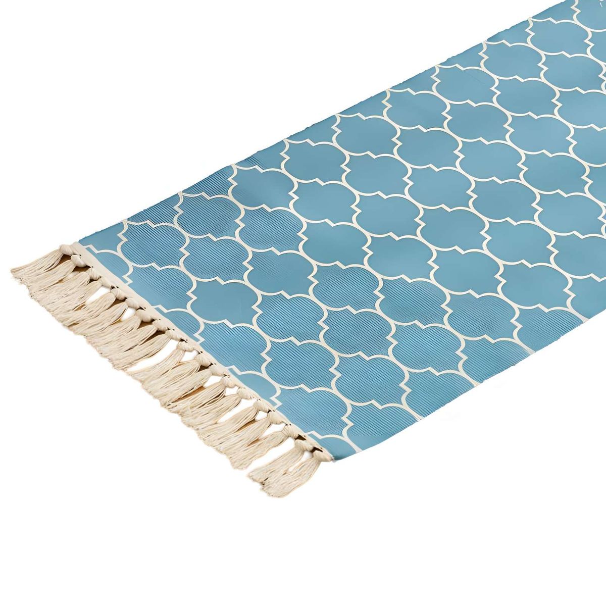 GENERICO - Set de 3 Alfombras de Lino 60x90 cm para Bajada de Cama  V3