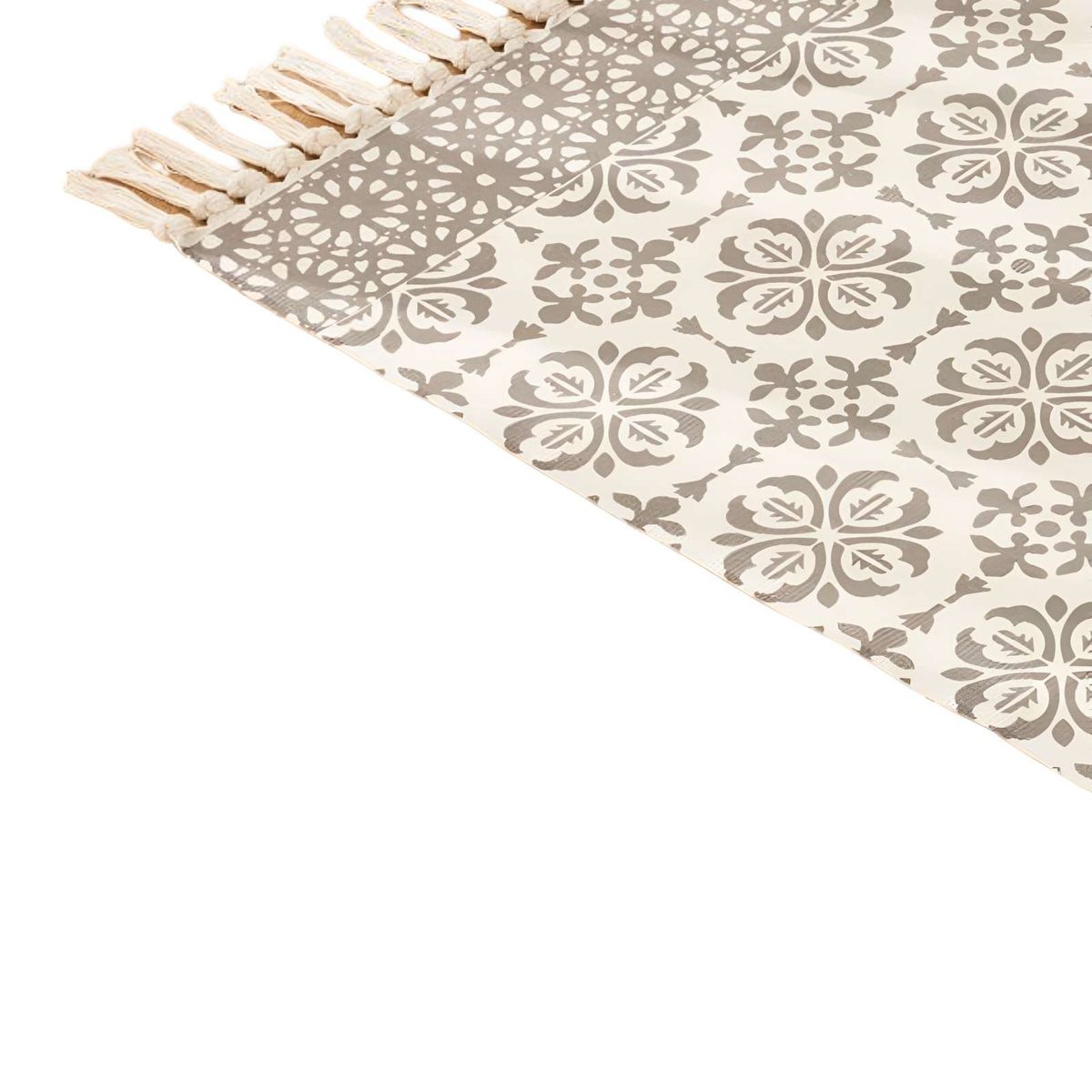 GENERICO - Set de 3 Alfombras de Lino 60x90 cm para Bajada de Cama  V4
