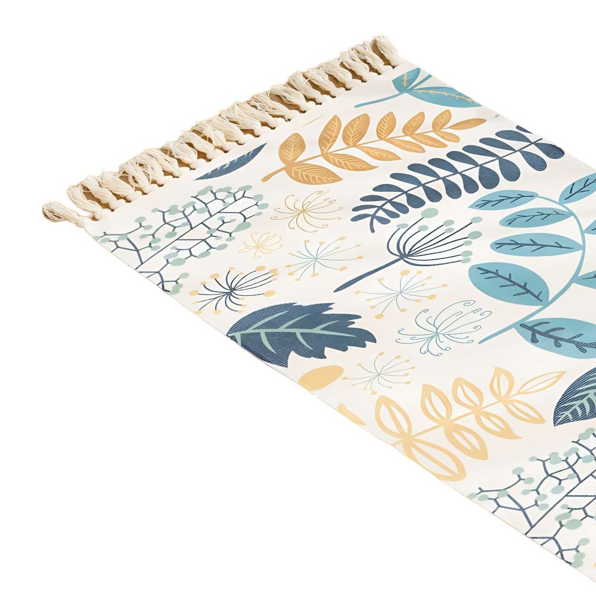 GENERICO - Set de 3 Alfombras de Lino 60x90 cm para Bajada de Cama  V8