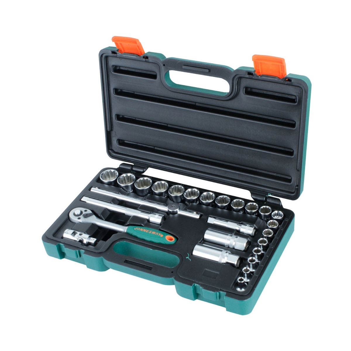 JONNESWAY - Juego de Dados Poligonales Jonnesway 3/8 - 26 Piezas (mm)