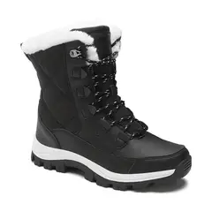 AGW - Botín Nieve y Lluvia Impermeables Botas Forradas En Chiporro