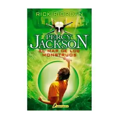 TOP10BOOKS - LIBRO EL MAR DE LOS MONSTRUOS - PERCY JACKSON Y LOS DIOSES DEL OLIMPO / RICK RI