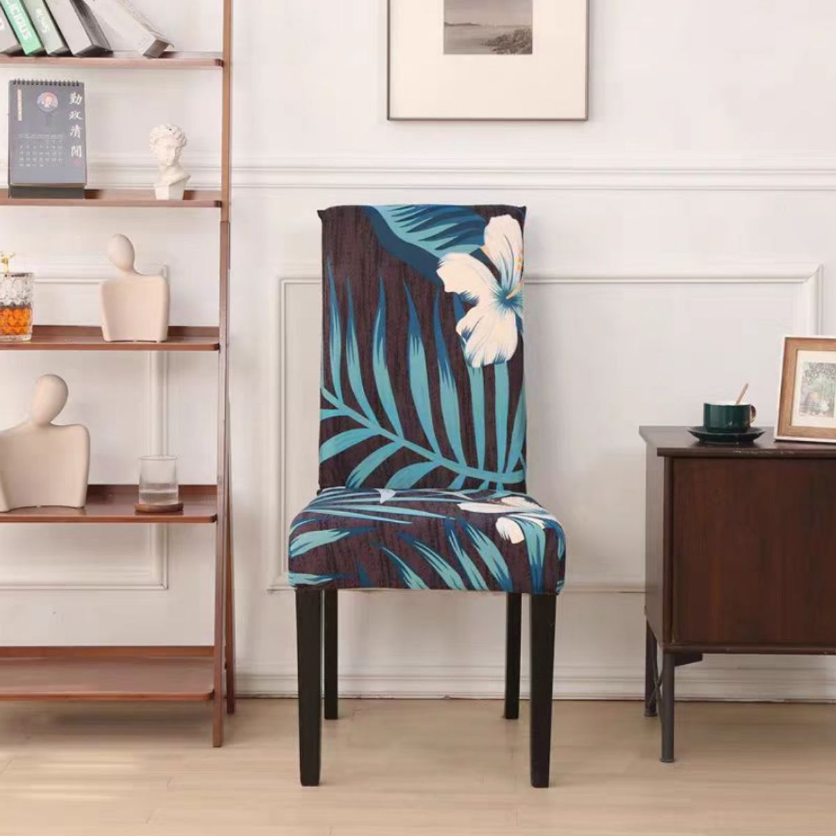 GENERICO - Pack 6 Funda Para Sillas Elasticada Decorativas Comedor