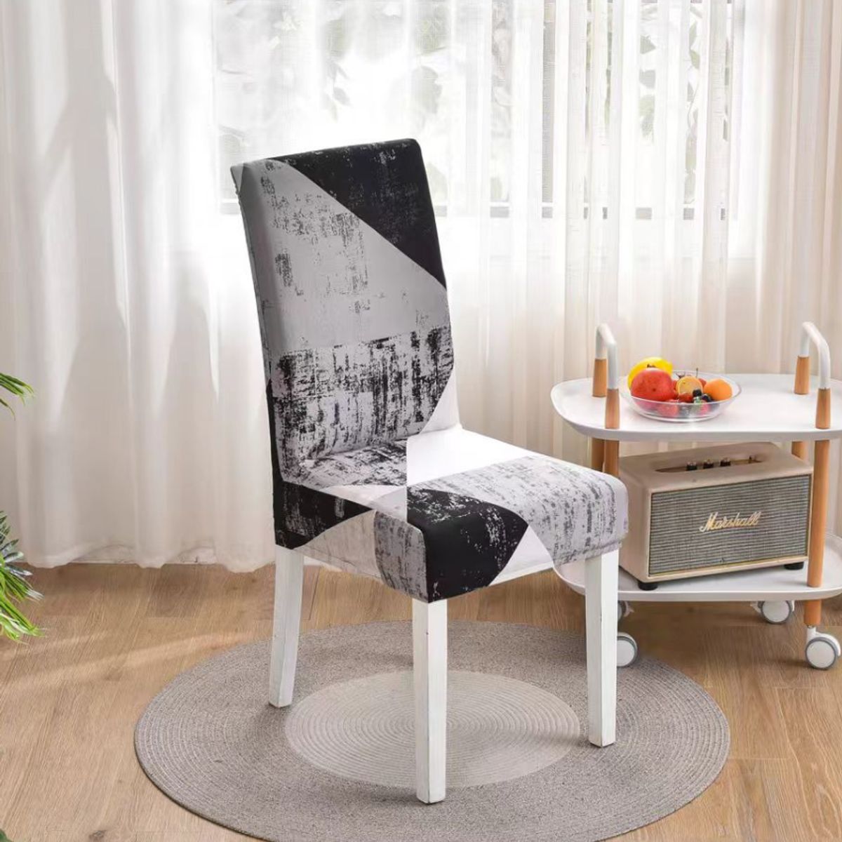 GENERICO - Pack 6 Funda Para Sillas Elasticada Decorativas Comedor