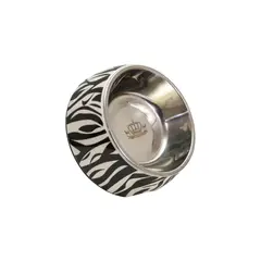 ROYAL PET - BOWL MASCOTA ESTILO ZEBRA
