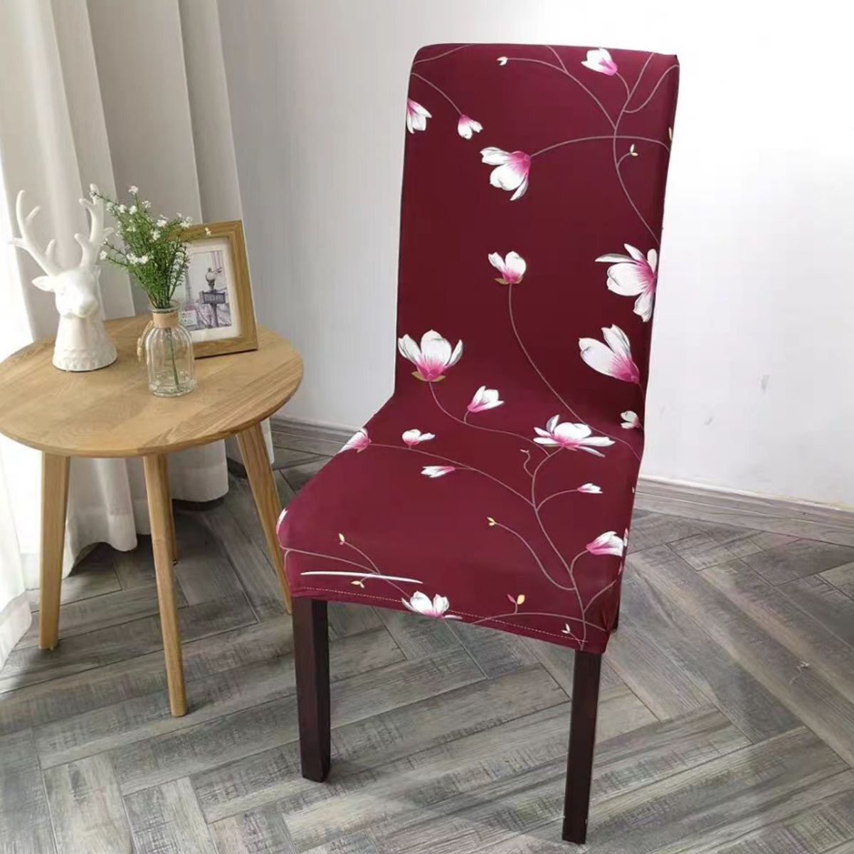 GENERICO - Pack 6 Funda Para Sillas Elasticada Decorativas Comedor