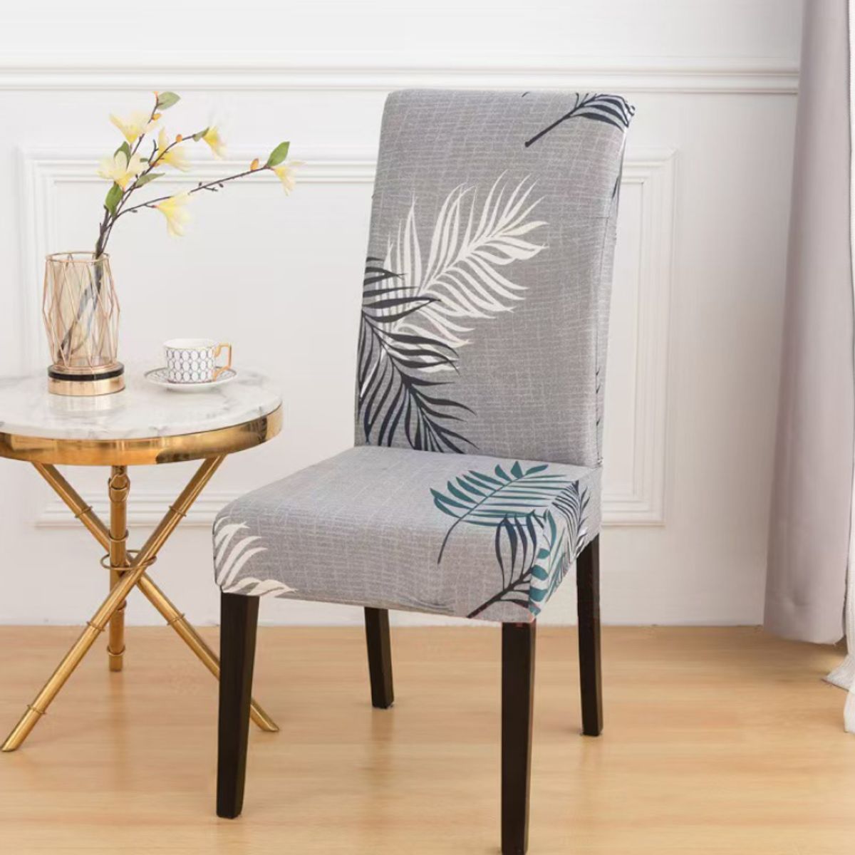 GENERICO - Pack 6 Funda Para Sillas Elasticada Decorativas Comedor