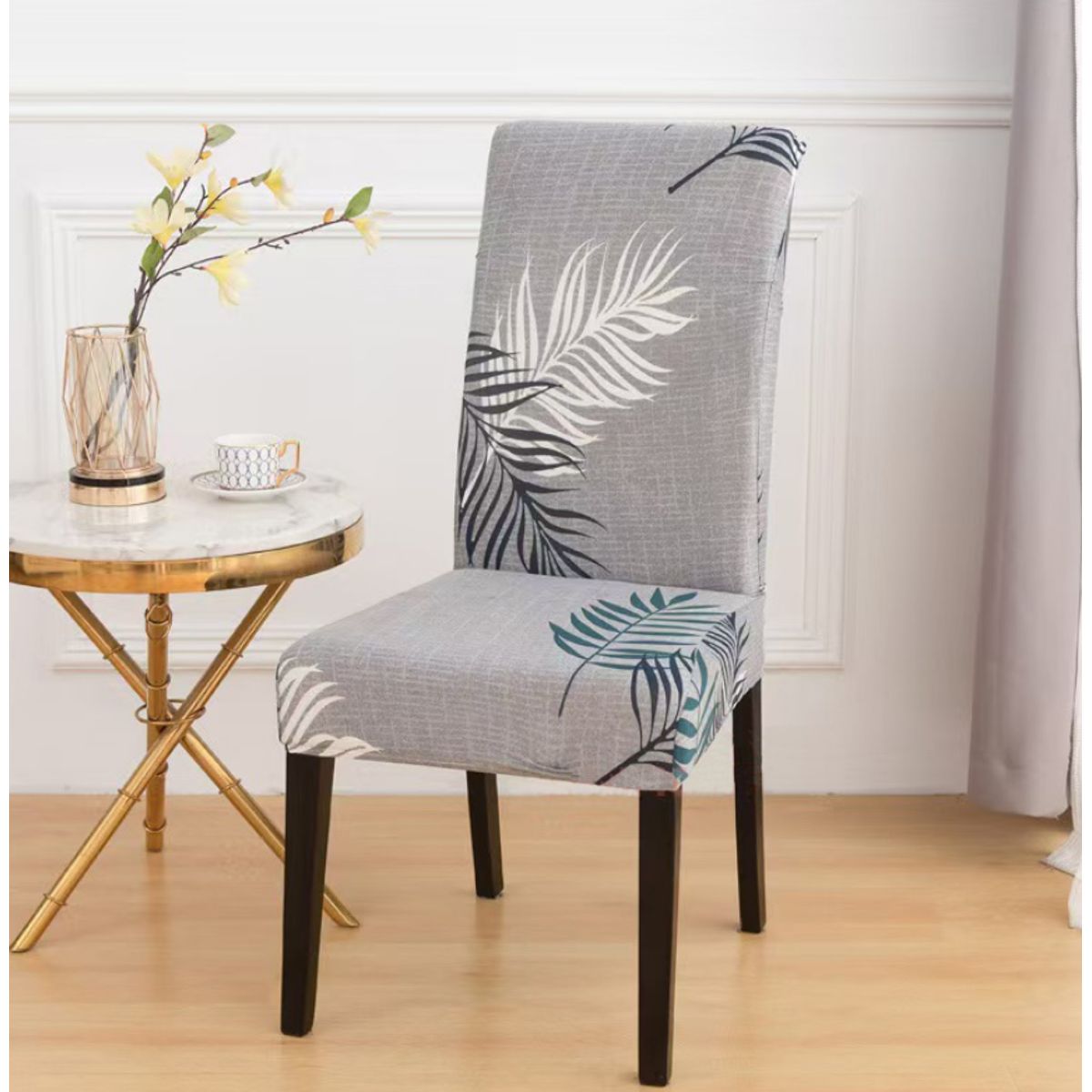 GENERICO - Pack 6 Funda Para Sillas Elasticada Decorativas Comedor