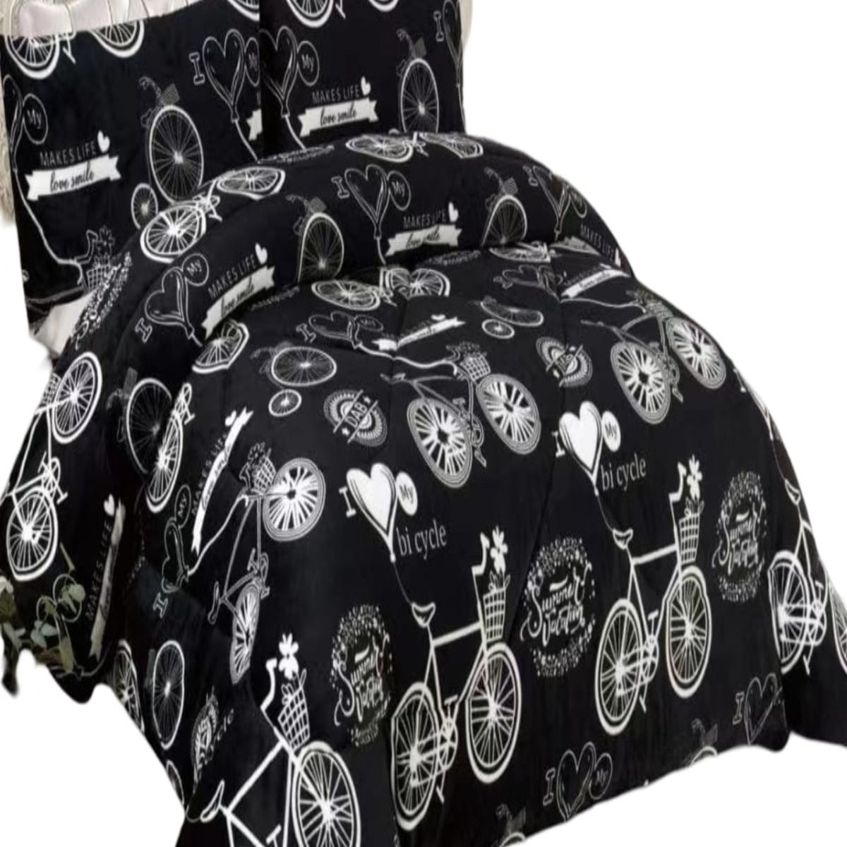 GENERICO - CUBRECAMA PLUSH CON CHIPORRO INVIERNO 2 PLAZAS CC12