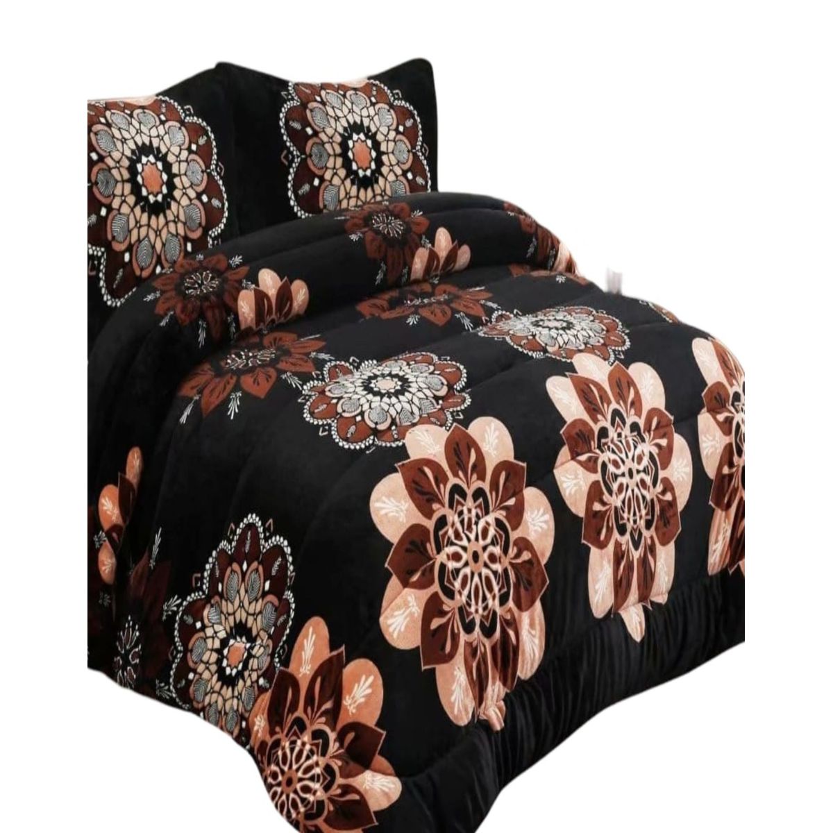 GENERICO - CUBRECAMA PLUSH CON CHIPORRO INVIERNO 2 PLAZAS CC21