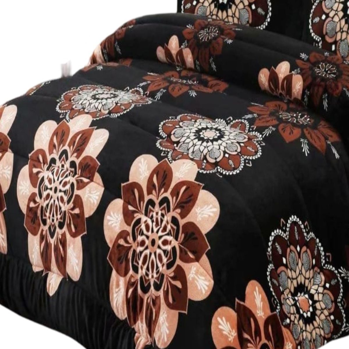 GENERICO - CUBRECAMA PLUSH CON CHIPORRO INVIERNO 2 PLAZAS CC21