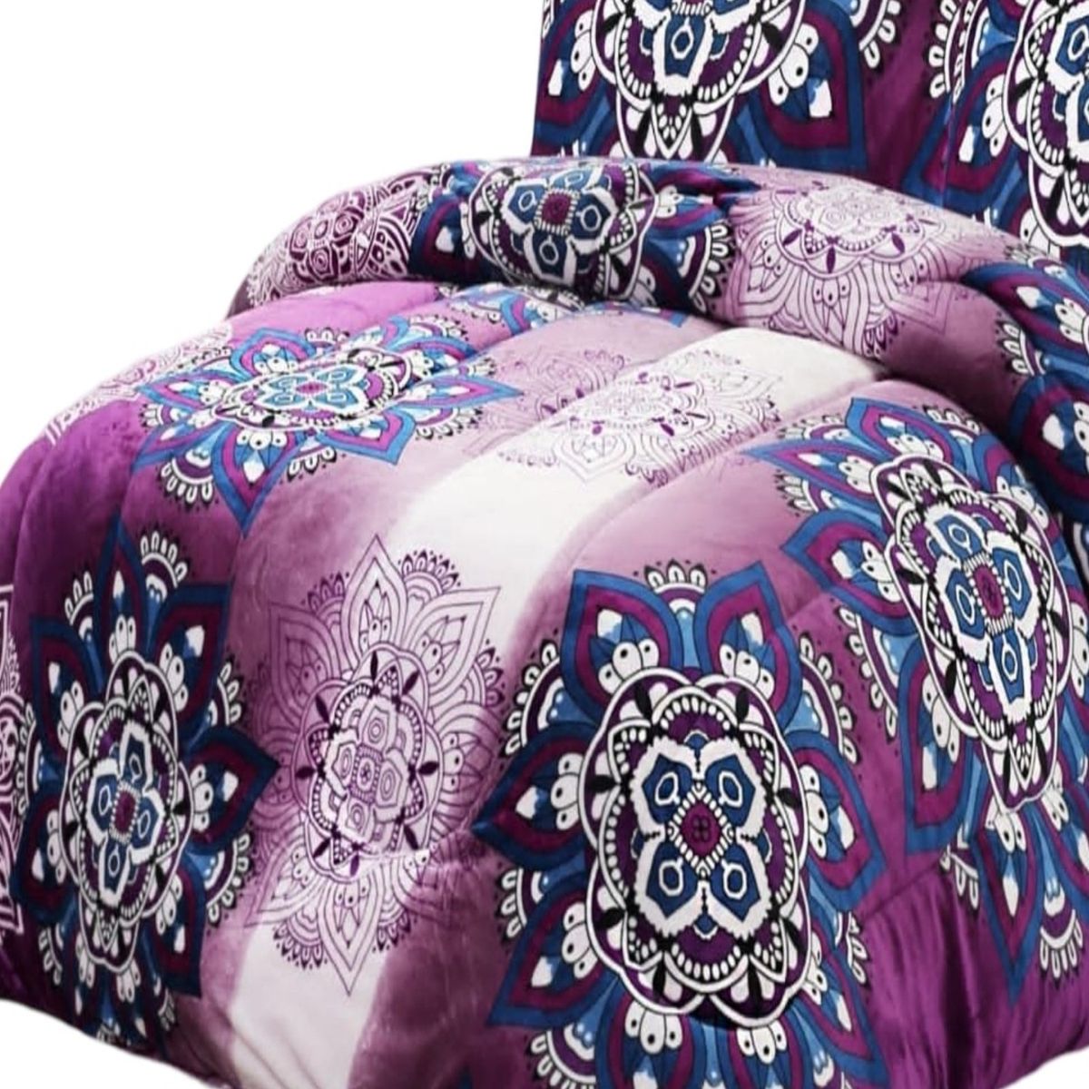 GENERICO - CUBRECAMA PLUSH CON CHIPORRO INVIERNO 2 PLAZAS CC31