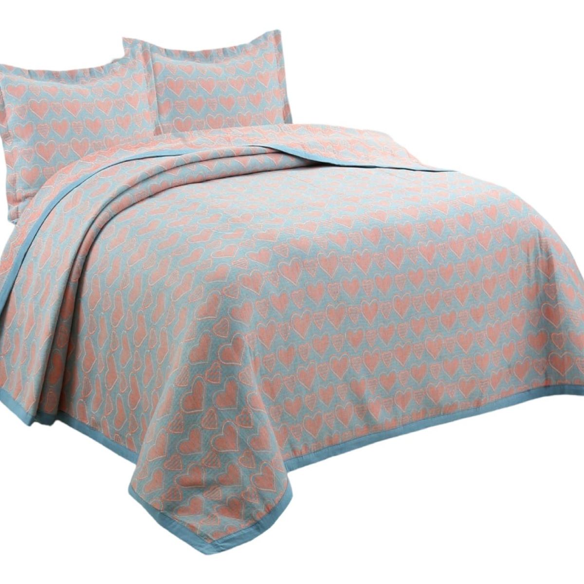 GENERICO - QUILT CUBRECAMA SUPER SUAVE 2 PLAZAS