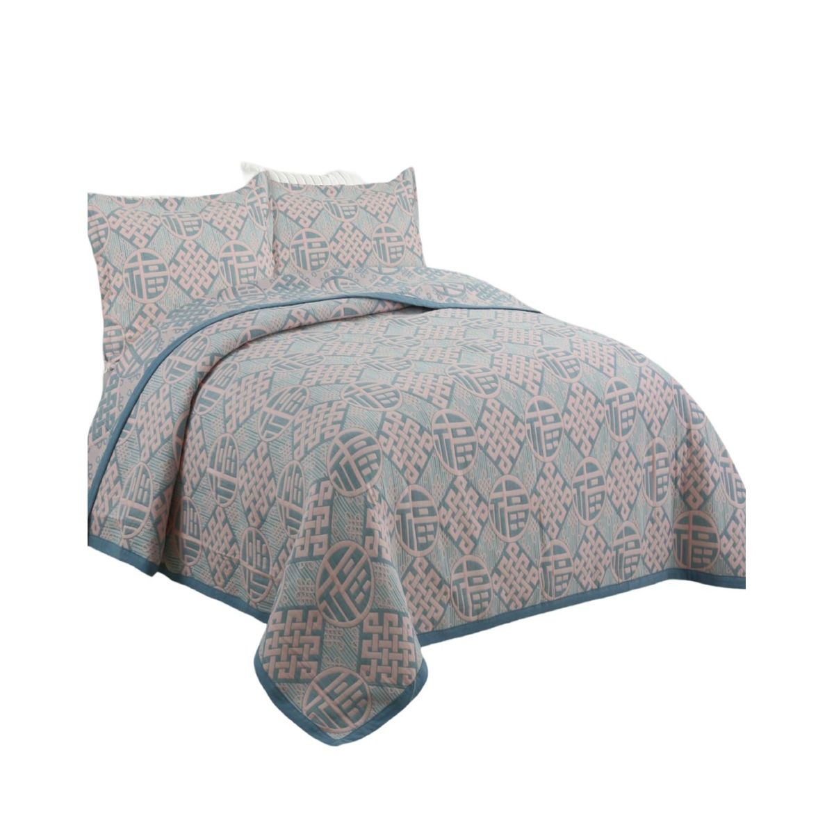 GENERICO - QUILT CUBRECAMA SUPER SUAVE 2 PLAZAS