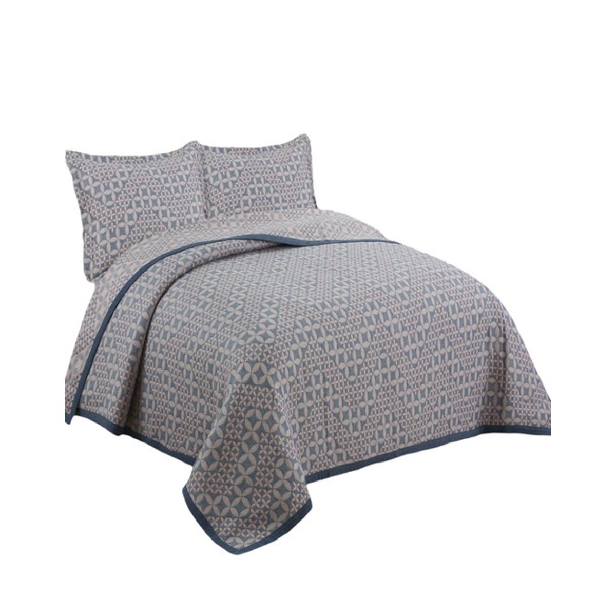 GENERICO - QUILT CUBRECAMA SUPER SUAVE 2 PLAZAS