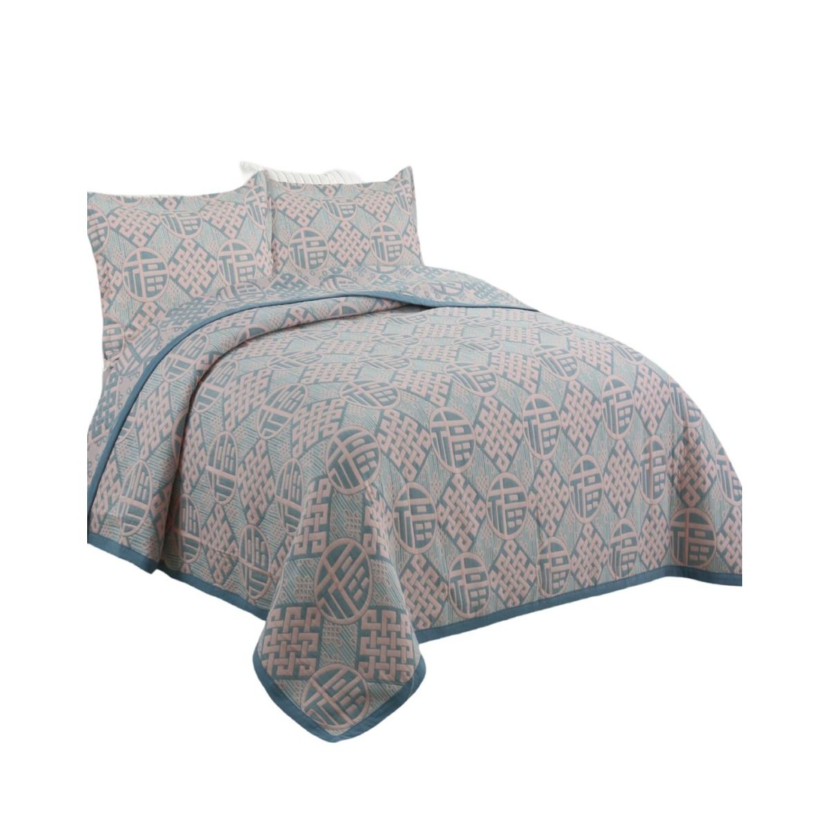 GENERICO - QUILT CUBRECAMA SUPER SUAVE 2 PLAZAS