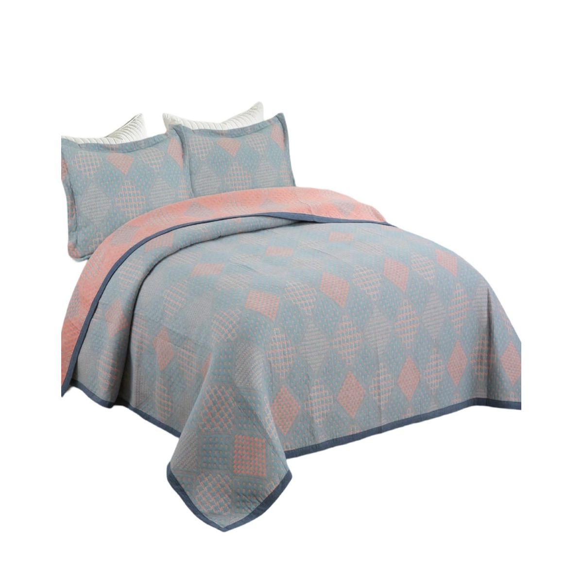 GENERICO - QUILT CUBRECAMA SUPER SUAVE 2 PLAZAS