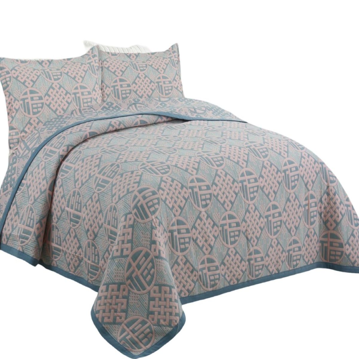GENERICO - QUILT CUBRECAMA SUPER SUAVE 2 PLAZAS
