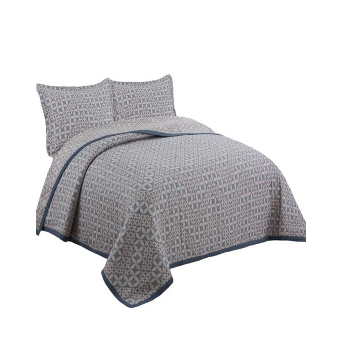 GENERICO - QUILT CUBRECAMA SUPER SUAVE 2 PLAZAS
