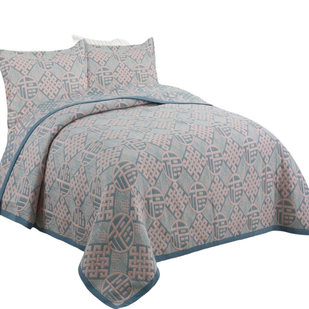 GENERICO - QUILT CUBRECAMA SUPER SUAVE 2 PLAZAS