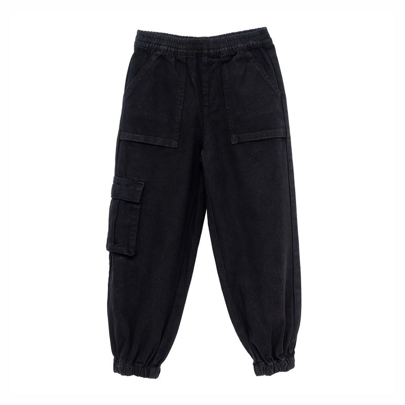 BUBBLE GUMMERS - Pantalon Niña Bubblegummers Ferrara Negro Teens