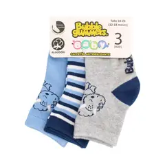 BUBBLE GUMMERS - Calcetín Niño Bubblegummers Roar Azul