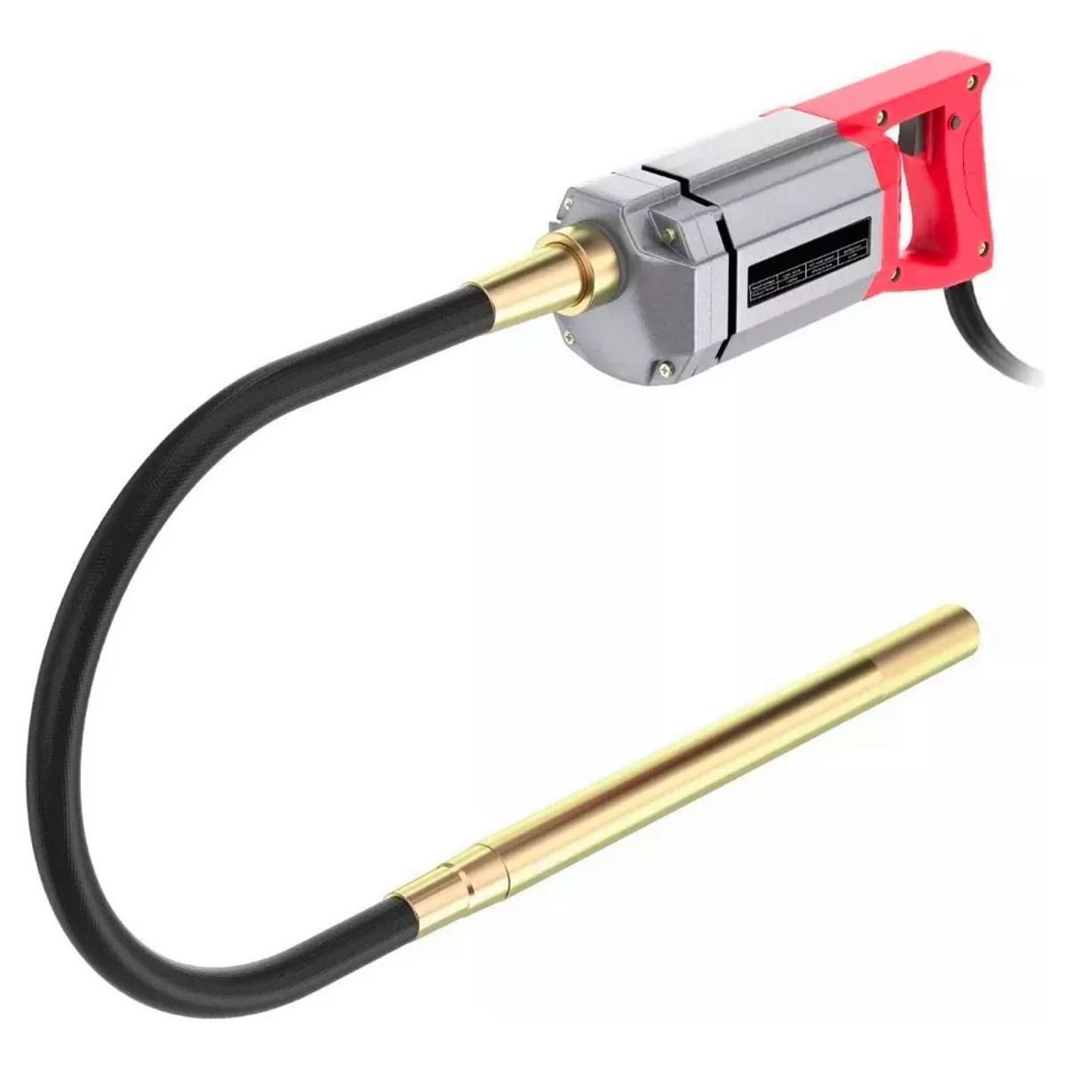 GENERICO - Vibrador Hormigón 1300w Sonda 1 - 5 mtrs Línea Profesional